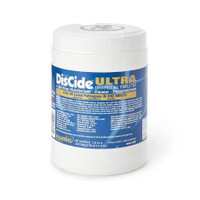 DisCide® Ultra Surface Disinfectant Cleaner Premoistened Quaternary Based Manual Pull Wipe 160 Count Canister Herbal Scent NonSterile 60DIS Container/160 24910 DisCide® Ultra 1159346_CN