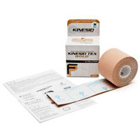 Kinesiology Tape Kinesio® Tex Gold™ FP Beige 2 Inch x 5-1/2 Yard Cotton NonSterile GKT15024FP Box of 6 EN22 Kinesio® Tex Gold™ FP 883530_BX