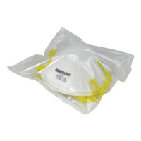 Particulate Respirator / Surgical Mask Gerson® Medical N95 Cup Elastic Strap One Size Fits Most White NonSterile Not Rated Adult 081730 Box/20