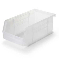 Storage Bin AkroBins® Clear Plastic 3 x 4-1/8 x 7-3/8 Inch 30220SCLAR Carton of 24 830155 Akrobins® 747003_CT