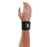 Wrist Support ProFlex 400 Universal Wraparound / Wristlet Elastic Left or Right Wrist Black One Size Fits Most NEMSI24 Each/1