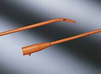Urethral Catheter Bard® Coude Tip Red Rubber 16 Fr. 16 Inch 120616 Case of 12 120616 Bard® 4222_CS