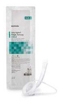 Curved Laryngeal Mask McKesson 40 mL Cuff Size 5 Single Patient Use 159-005 Case of 50 159-005 McKesson 1056869_CS