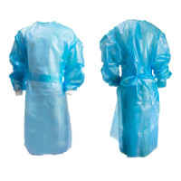 Chemotherapy Procedure Gown McKesson 2X-Large Blue NonSterile AAMI Level 2 / ASTM D6978 Disposable 16-55KV2X Bag/10
