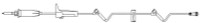 Primary IV Administration Set BBraun™ Gravity 2 Ports 15 Drops / mL Drip Rate Without Filter 97 Inch Tubing Solution Without Flow Regulator NF1150 Pack of 1 NF1150 BBraun™ 280922_EA