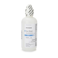 Eye Wash Solution McKesson Active ingredient: 98.3% Purified Water Inactive ingredients: boric acid, sodium borate, sodium chloride 4 oz. Squeeze Bottle MCK19818 Case of 48 MCK19818 McKesson 1188885_CS