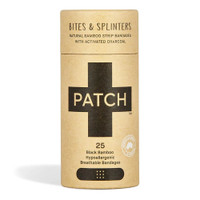 Patch Adhesive Strip with Charcoal 3/4 x 3 Inch
