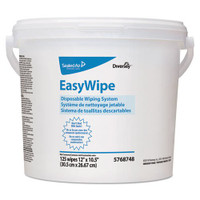 Task Wipe Diversey™ EasyWipe Refill White NonSterile 8-5/8 X 24-7/8 Inch Disposable DVO5768748 Tube/120