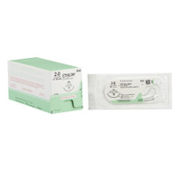 Nonabsorbable Suture with Needle Ethilon™ Nylon KS Straight Conventional Cutting Needle Size 2 - 0 Monofilament 628H Box/36