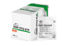 Surgical Glove ENCORE® Perry® Style 42® PF Size 6 Sterile Latex Standard Cuff Length Micro-Textured Natural Chemo Tested 5711101PF Case of 200 5711101PF ENCORE® Perry® Style 42® PF 1012594_CS