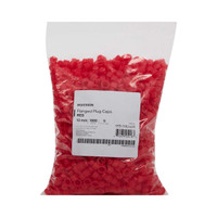 McKesson Tube Closure Polyethylene Flanged Plug Cap Red 13 mm For Use with 13 mm Blood Drawing Tubes, Glass Test Tubes, Plastic Culture Tubes NonSterile 177-118240R Bag of 1000 177-118240R McKesson 1175283_BG