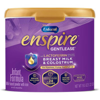 Infant Formula Enfamil® Enspire™ Gentlease® Unflavored 19.5 oz. Tub Powder Milk-Based Fussiness / Gas / Crying 499901 Case of 4 499901 Enfamil® Enspire™ Gentlease® 1205419_CS