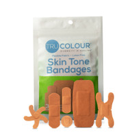 Tru-Colour Assorted Skin Tone Bandages for Olive Skin Tone Shades