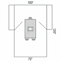 Abdominal Drape Transverse Laparotomy Drape 100 W x 72 W x 120 L Inch Sterile 89281 Pack of 1 89281 O&M Halyard Inc 142611_EA