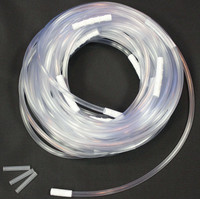 Suction Tubing McKesson Non-Conductive NonConductive PVC 1/4 Inch I.D. 100 Foot Length NonSterile Female / Male Connector 16-N6100 Case of 6 16-N6100 McKesson 836378_CS