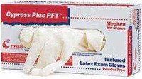Exam Glove Cypress Plus® PFT X-Small NonSterile Latex Standard Cuff Length Fully Textured Ivory Not Rated 23-90 Case of 10 23-90 Cypress Plus® PFT 472993_CS