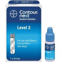 Blood Glucose Control Solution Contour® Next 2.5 mL Level 2 7314 Pack of 1 7314 Contour® Next 890701_EA