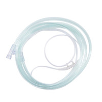 ETCO2 Nasal Sampling Cannula with O2 Delivery With Oxygen Delivery Salter-Style® Adult Curved Prong / NonFlared Tip 4707-7-7-25 Case of 25 4707-7-7-25 Salter-Style® 368092_CS