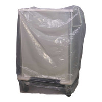 Cart Cover Waterloo Clear Plastic 33 W x 23 D x 42 H Inch Open Ended BAG-COVER5 Pack of 5 BAG-COVER5 Waterloo 665500_PK