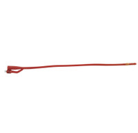 Foley Catheter Bardex® Lubricath® 2-Way Council Tip 5 cc Balloon 18 Fr. Red Rubber 0196L18 One Dozen 0196L18 Bardex® Lubricath® 4135_DZ