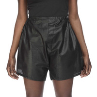 Exam Shorts Reflections™ Small / Medium Black Spunbond Polypropylene Adult Disposable 900530 Case of 50 900530 Reflections™ 821077_CS
