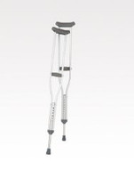 Breg Aluminum Underarm Crutches Adult