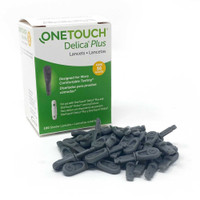 Lancet for Lancing Device OneTouch® 30 Gauge Non-Safety Twist Off Cap Finger 024011 Case of 2400 24011 OneTouch® 1151251_CS