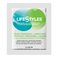 Personal Lubricant Lifestyles 4.5 Gram Individual Packet 410107 - Case/1008
