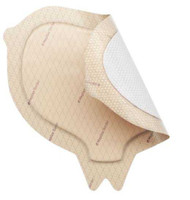 Foam Dressing Mepilex® Border Sacrum 9-1/5 x 9-1/5 Inch With Border Film Backing Silicone Adhesive Sacral Sterile 282455 Case of 40 282455 Mepilex® Border Sacrum 1075621_CS