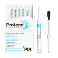 Impregnated Nasal Swabstick Kit Profend® Povidone-Iodine NonSterile 4 per Pack X12048 Case/48