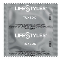 Condom Lifestyles Tuxedo Lubricated One Size Fits Most 1 008 per Case