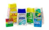 Antacid Tums® Extra Strength 750 mg Strength Chewable Tablet 96 per Bottle 00135007425 Pack of 1 135007425 Tums® Extra Strength 247507_EA