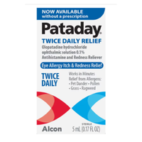 Eye Itch Relief Pataday® 0.17 oz. Eye Drops 00065427401 Pack of 1