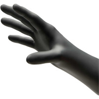 Exam Glove NitriDerm® Ultra Black Large NonSterile Nitrile Standard Cuff Length Textured Fingertips Black Chemo Tested / Fentanyl Tested 187300 Case of 1000 187300 NitriDerm® Ultra Black 889782_CS