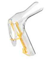 Vaginal Speculum KleenSpec® 590 Series Premium Pederson NonSterile Office Grade Acrylic X-Small Double Blade Duckbill Disposable Corded/Cordless Light Source Compatible 590XS Box of 24 590XS KleenSpec® 590 Series Premium 807654_BX