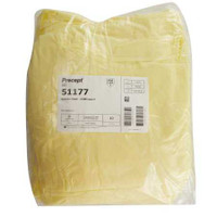 Protective Procedure Gown Precept® One Size Yellow NonSterile AAMI Level 2 Disposable 51177 Bag of 10 51177 Precept® 1197109_BG
