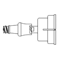 Vial Adapter McKesson Clave® MS994 Case of 50 MS994 McKesson Clave® 1141132_CS