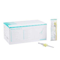 Closed IV Catheter Introcan Safety® 3 24 Gauge 0.75 Inch Sliding Safety Needle 4251127-02 Case of 200 4251127-02 Introcan Safety® 3 808004_CS