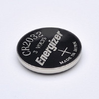 Lithium Battery Energizer® CR2032 Coin Cell 3V Disposable 1 Pack 03980008863 Each/1