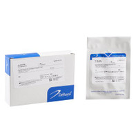 Antimicrobial Split Sponge Algidex Ag® I.V. PATCH Silver Alginate / Maltodextrin / Polyurethane Foam 1 Inch Disk with 4 mm Hole Diameter Sterile 46-IV22 Box/5