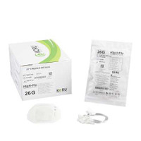 Sub-Q Infusion Set HIgH-Flo™2 2 x 26 Gauge 6 mm 20 Inch Tubing Without Port RMS22606 Pack of 1 RMS22606 HIgH-Flo™2 1101020_EA