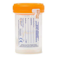 Specimen Container for Pneumatic Tube Systems Starplex® 90 mL (3 oz.) Screw Cap Sterile Inside Only P02-B902-10 Case of 400 P02-B902-10 Starplex® 453499_CS
