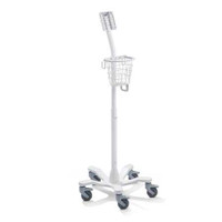 Rolling Stand Welch Allyn Mobile Stand with basket For Welch Allyn Spot 4400 Device 4400-MBS Pack of 1 4400-MBS WELCH ALLYN 1154732_EA