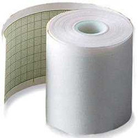 Diagnostic Recording Paper Medi-Trace® Thermal Paper 216 x 280 mm Z-Fold Red Grid 20608594 Case of 10 20608594 Medi-Trace® 188074_CS