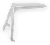 Vaginal Speculum McKesson Graves NonSterile Office Grade Plastic Large Double Blade Duckbill Disposable Without Light Source Capability 211 Box of 10 211 McKesson 854406_BX