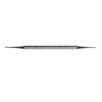 Excavator Curette McKesson Argent™ 5-1/2 Inch Length Double-ended Solid Octagon Handle 1.5 mm Tip / 2.5 mm Tip Straight Fenestrated Round Cup Tip 43-1-5813 Pack of 1 43-1-5813 McKesson Argent™ 1110139_EA