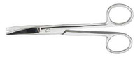 Dissecting Scissors McKesson Metzenbaum 5-1/2 Inch Length Office Grade Stainless Steel Finger Ring Handle Curved Blunt Tip / Blunt Tip 43-2-336 Pack of 1 43-2-336 McKesson 487514_EA
