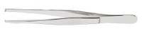 Tissue Forceps McKesson Argent™ 5 Inch Length Surgical Grade Stainless Steel NonSterile NonLocking Thumb Handle 2 X 2 Teeth 43-1-757 Each/1