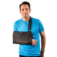 Shoulder Sling Breg® Essential Large Mesh Fabric D-Ring / Hook and Loop Strap Closure Envelope Left or Right Arm VP20101-040 Pack of 1 VP20101-040 Breg® Essential 1065792_EA