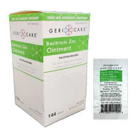 First Aid Antibiotic Ointment 0.9 Gram Individual Packet S145-14-GCP Case of 1728 S145-14-GCP Geri-Care 1220888_CS